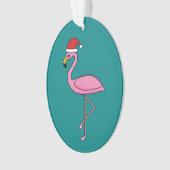 Kerstjargon met Santa Hat Ornament (voorkant)