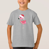 Kerstjargon, Santa Hat, kerstlichten T-shirt (Voorkant)