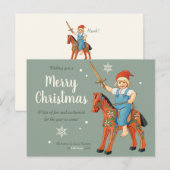 KerstJenny Nyström Lill-Nisse, Rijbewijs CC0323 Briefkaart (Voorkant / Achterkant)