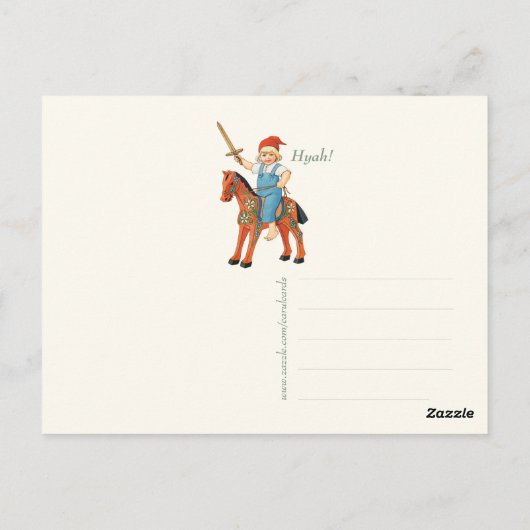 KerstJenny Nyström Lill-Nisse, Rijbewijs CC0323 Briefkaart (Achterkant)