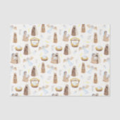 KerstJesus Wise Mannen Angels Tissue Paper Tissuepapier (Voorkant)