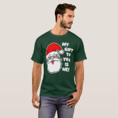 Kerstjokes T-Shirt (Voorkant volledig)