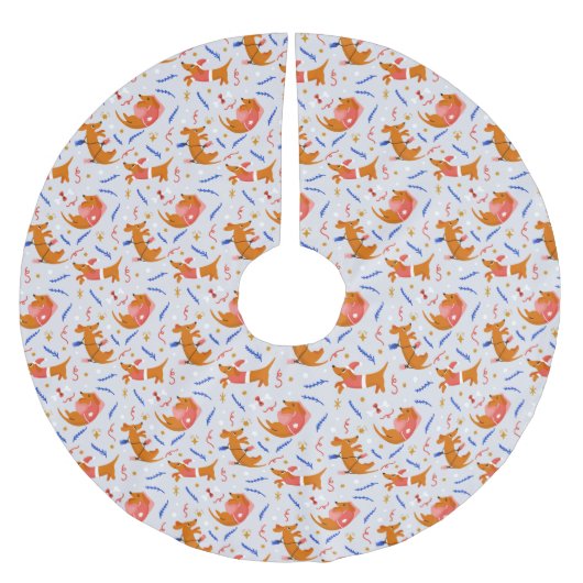 kerstjongen kerstboom rok (Voorkant)