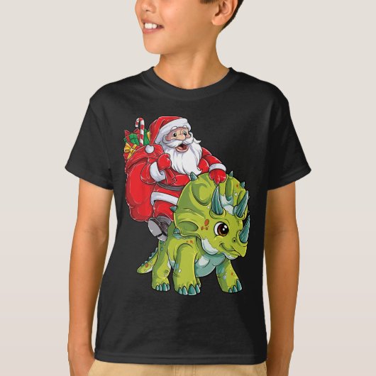 kerstjongens met kerstcadeaus X T-shirt (Voorkant)