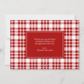 Kerstjongetdefinitie Feestdagenkaart (Achterkant)