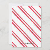 Kerstjongetje Elf - Uitnodiging tot Baby shower (Achterkant)