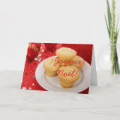 KerstJoyeux Noel Feestdagen Kaart (Voorkant)