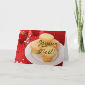 KerstJoyeux Noel Feestdagen Kaart (Voorkant)