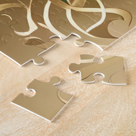 kerstjuichpuzzel legpuzzel (Zijkant)