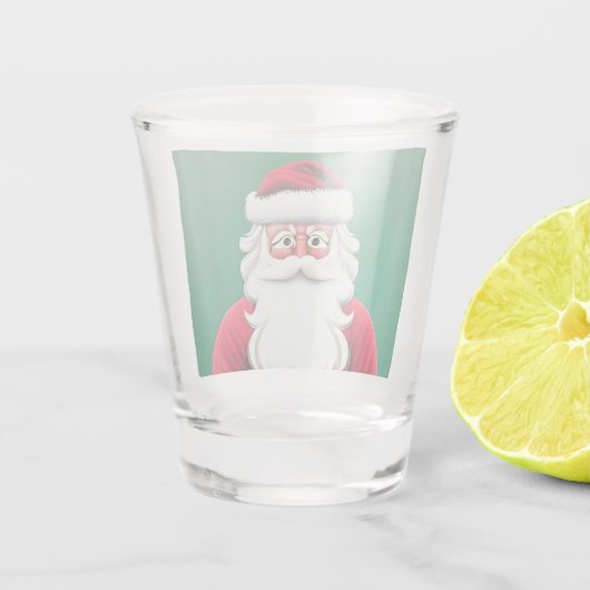  kerstjuijs shot glas (Achterkant)