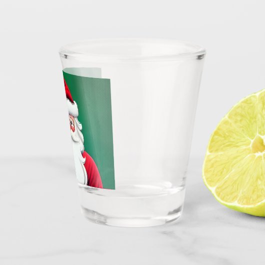 kerstjuijs shot glas (Rechts)