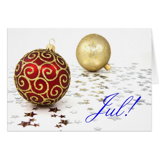 Kerstjul II (Voorkant Horizontaal)