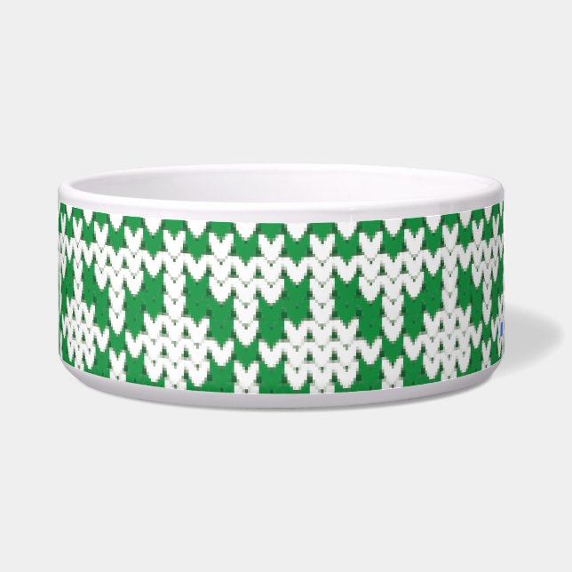 kerstjumperpatroon voerbakje (Voorkant)