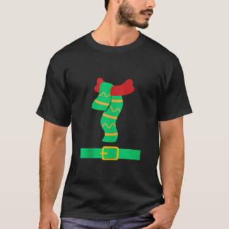 Kerstjurk Up Winter Sjaal stropdas Lelijke Kerstmi T-shirt