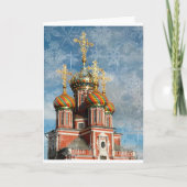 kerstjuweel feestdagen kaart (Voorkant)