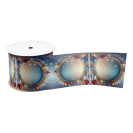 Kerstjuweel Lijst satijn lint