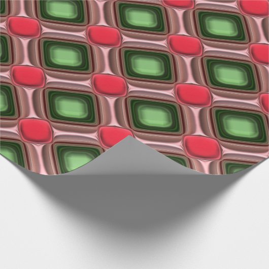 kerstjuwelen inpakpapier (Hoek)