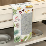 kerstkaak | Recipe Heirloom Tea Towels Theedoek<br><div class="desc">Voor een uniek cadeau kun je een hele reeks behandelingen maken van een van de beruchte recepten van oma, en een cadeautje samen met een theedoek met hetzelfde recept. Maak van handgeschreven recepten van je moeder of grootmoeder of tantes prachtige theedoeken met gevoel voor dagelijks gebruik. Het is gemakkelijk om...</div>