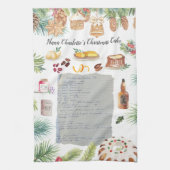 kerstkaak | Recipe Heirloom Tea Towels Theedoek (Verticaal)