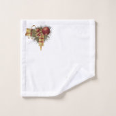 kerstkaarde bad handdoek (Wasdoekje)