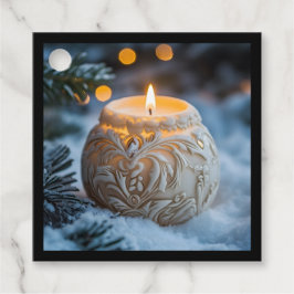 kerstkaarde bedankjes labels