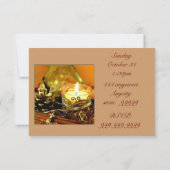 kerstkaarde kaart (Achterkant)