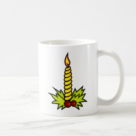 kerstkaarde koffiemok (Rechts)