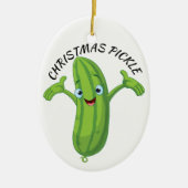 kerstkaarde Legend Keramisch Ornament (Voorkant)