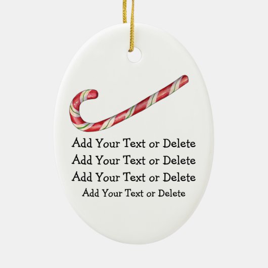 kerstkaarde Legend Keramisch Ornament (Achterkant)