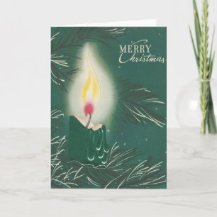 kerstkaarde met gevlekte kerst feestdagen kaart