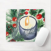 kerstkaarde muismat (Met muis)