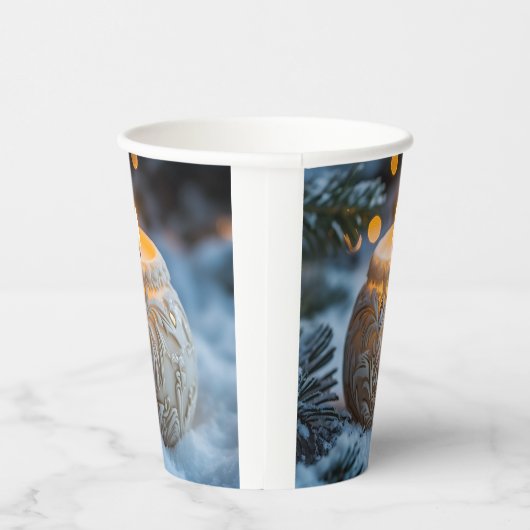 kerstkaarde papieren bekers (Rechts)