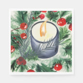 kerstkaarde servet (Voorkant)