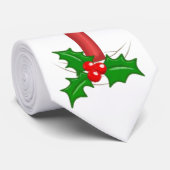 kerstkaarde stropdas (Opgerold)