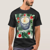 kerstkaarde t-shirt (Voorkant)