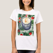 kerstkaarde t-shirt (Voorkant)