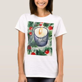 kerstkaarde t-shirt