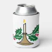 kerstkaars blikjeskoeler (Blikje Voorkant)