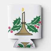 kerstkaars blikjeskoeler (Achterkant)