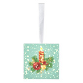 Kerstkaars en sproeten ornament (Rechts)