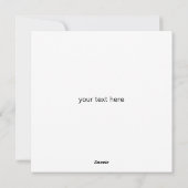 Kerstkaars Holly bladeren en bessen schilderen Feestdagenkaart (Achterkant)