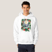 Kerstkaars Hoodie (Voorkant volledig)