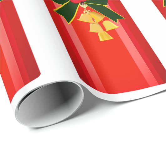 Kerstkaars inpakpapier (Rol Hoek)