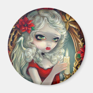 "Kerstkaars" Magneet