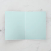 Kerstkaars met poinsettia's kaart (Binnen)