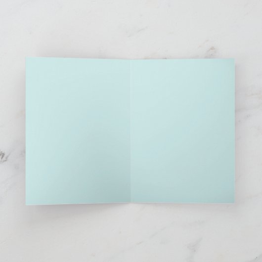 Kerstkaars met poinsettia's kaart (Binnen)