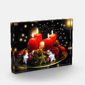 kerstkaarsdeklaag fotoblokken (Links)