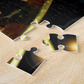 kerstkaarsdeklaag legpuzzel (Zijkant)