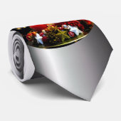 kerstkaarsdeklaag stropdas (Opgerold)