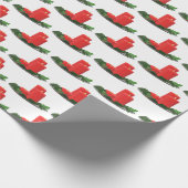 kerstkaarsen cadeaupapier (Hoek)
